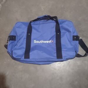 Large Southwest Airlines Blue Duffel Bag